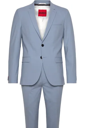 HUGO BOSS Arti/Hesten232X Designers Suits Blue