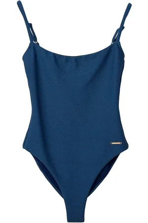 Lexington Textured Swimsuit Badedrakt Badetøy Navy
