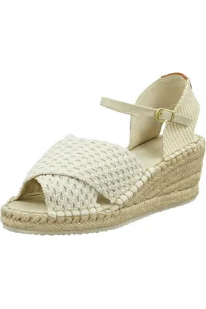GANT Luliza Espadrille Sandal Med Hæl Espadrilles Cream