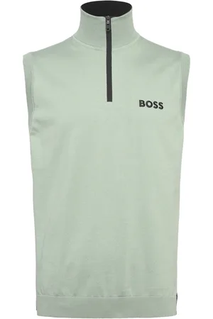 HUGO BOSS K_Golf_V_0 Sport Sport Clothing Sport Sweat-shirts & Hoodies Sport Knitwear Green