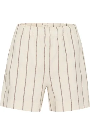 Part Two Riggepw Sho Bottoms Shorts Casual Shorts Cream