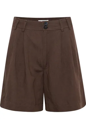 Part Two Rainepw Sho Bottoms Shorts Casual Shorts Brown