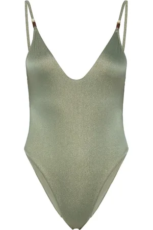 Etam Idyllique Piece Swimsuit Badedrakt Badetøy Khaki Green