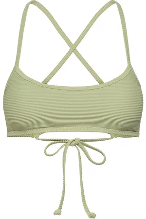 Billabong Tanlines Lace Up Trilet Sport Sport Clothing Sport Swimwear Sport Bikinis Green