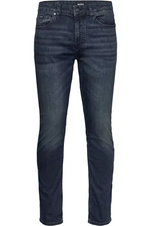 HUGO BOSS P-Delaware Designers Jeans Slim Navy