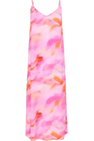 Cream Crnana Slip Dress Maxikjole Festkjole Pink