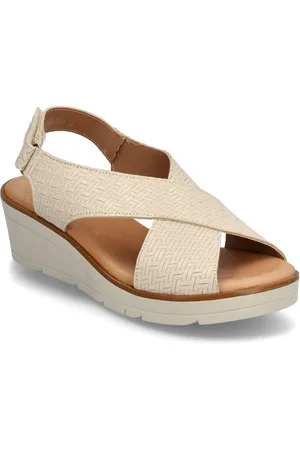 Dasia Ivy Sko Wedge Beige