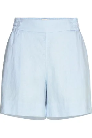 Fiveunits Lineafv Shorts Bottoms Shorts Casual Shorts Blue