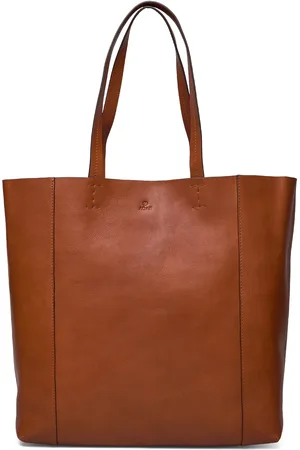 Adax Portofino Shopper Line Shopper Veske Brown