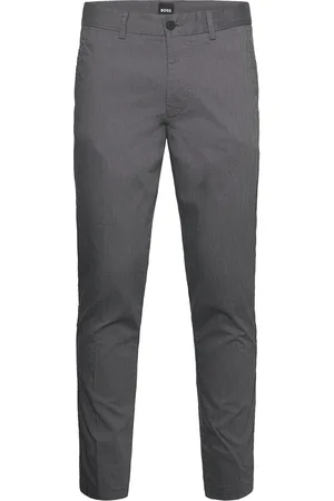 HUGO BOSS P-Kaiton1 Designers Trousers Chinos Grey