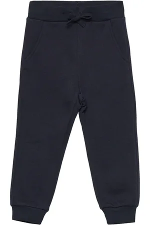 Lindex Trousers Basic Contract Bottoms Sweatpants Blue
