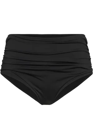 Lindex Swim Brief Sara Bikini Shaping Swimwear Bikinis Bikini Bottoms High Waist Bikinis Black