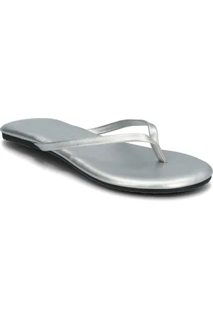 Bianco Biamexico Flip Flop Faux Leather Flip-flopper Sandaler Silver