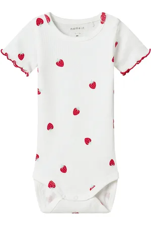 NAME IT Nbfjillie Ss Body Box Bodies Short-sleeved White