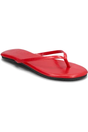 Bianco Biamexico Flip Flop Faux Leather Flip-flopper Sandaler Red