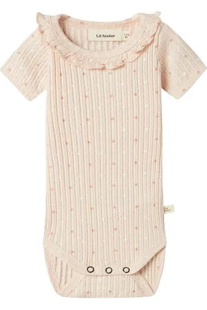 Lil Atelier Nbfhulla Hua Ss Slim Body Lil Bodies Short-sleeved Pink