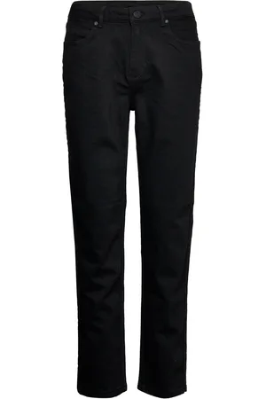 2nd Day 2Nd Riggis Tt - Daily Denim Bottoms Jeans Straight-regular Black