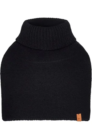 Huttelihut Neck Warmer Wool Knit Accessories Scarves & Neckwarmers Neckwarmers Black