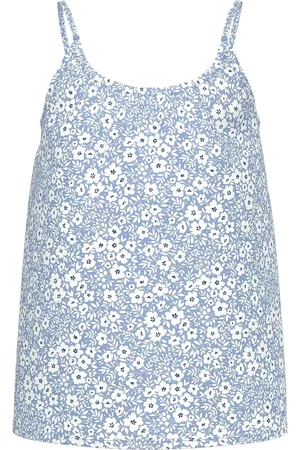 NAME IT Nkfvinaya Strap Top Tops T-shirts Sleeveless Blue