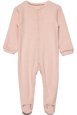 Sofie Schnoor Baby and Kids Jumpsuit Langermet Bodysuit Pink