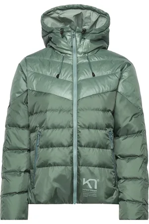 Kari Traa Tirill Down Jacket Sport Sport Jackets Green