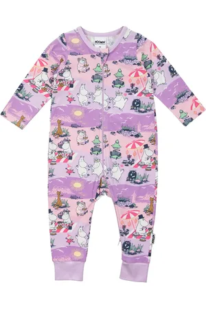 Mumin Stranddag Pyjamas Pyjamas Sie Jumpsuit Purple