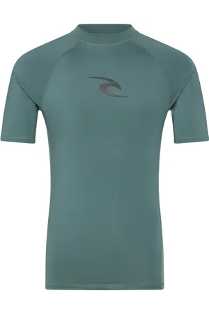 Rip Curl Waves Upf Perf S/S Swimwear Wetsuits Blue