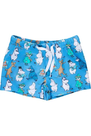 Mumin Pojkgäng Badbyxor Badeshorts Blue