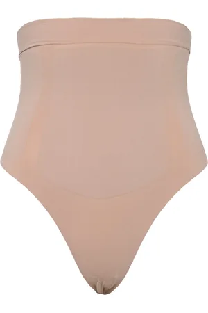 Calvin Klein Extra Firm Seamless Thong Stringtruse Undertøy Beige