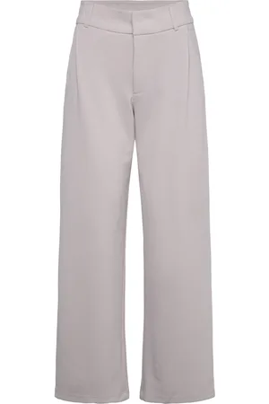 JDY Geggo Life Occasion Pant Jrs Noos Bottoms Trousers Straight Leg Grey