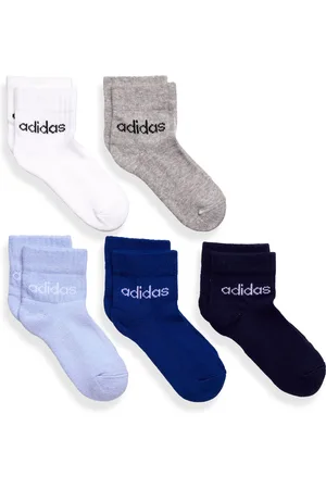 adidas Kids Lin Ank 5P Sport Socks & Tights Socks Multi/patterned
