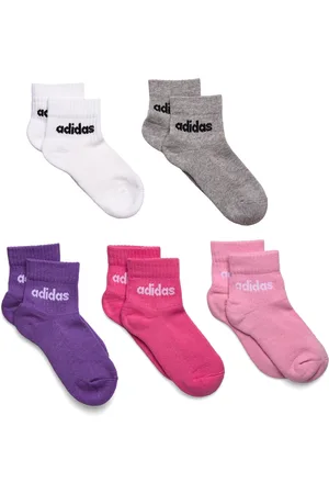 adidas Kids Lin Ank 5P Sport Socks & Tights Socks Multi/patterned