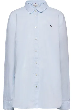 Tommy Hilfiger Heritage Regular Fit Shirt Tops Shirts Long-sleeved Blue
