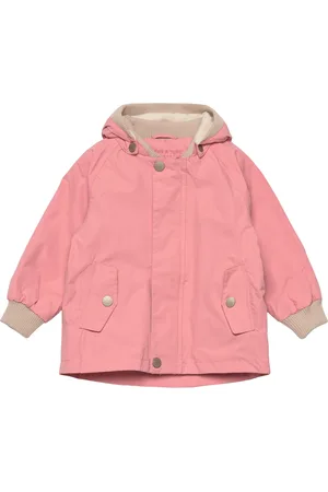 Mini A Ture Matwally Fleece Lined Spring Jacket. Grs Tynn Jakke Skalljakke Pink