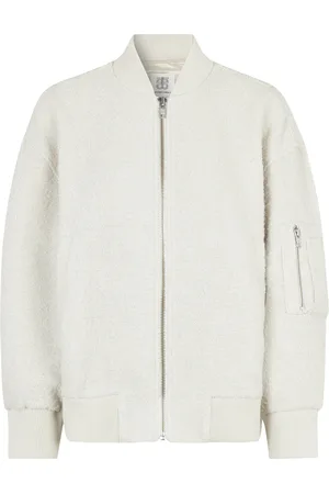 Second Female Groovy Bomber Jacket Bomberjakke White
