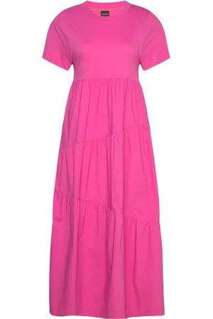 HUGO BOSS C_Enesi_1 Maxikjole Festkjole Pink