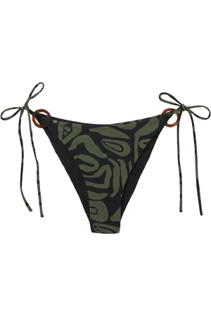 Etam Pipa - Bresilien Swimsuit Bottom Swimwear Bikinis Bikini Bottoms Side-tie Bikinis Khaki Green