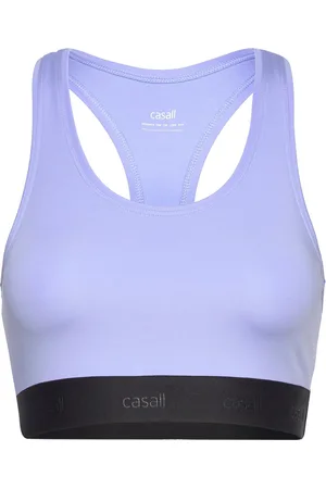 Casall Graphic Sports Bra Sport Bras & Tops Sports Bras - All Blue