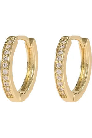 SNÖ of Sweden Elaine Small Ring Ear Accessories Jewellery Earrings Hoops Gold