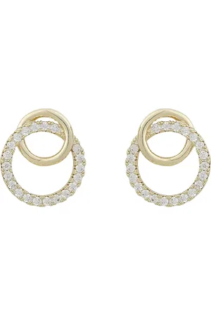 SNÖ of Sweden Mona Irregular Ear Accessories Jewellery Earrings Hoops Gold