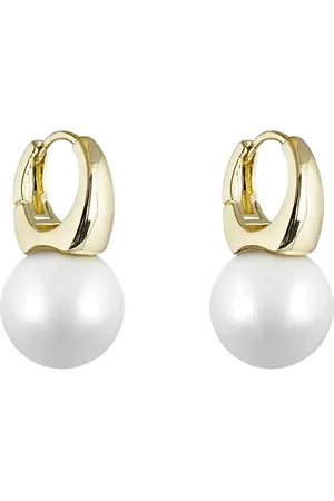 SNÖ of Sweden Gracie Short Ear Accessories Jewellery Earrings Hoops Gold