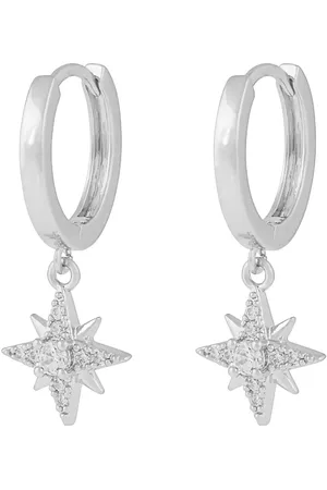 SNÖ of Sweden Stellaris Pendant Ring Ear Accessories Jewellery Earrings Hoops Silver