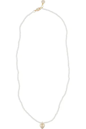 SNÖ of Sweden Lovely Pendant Pearl Neck 42 Accessories Jewellery Necklaces Dainty Necklaces White