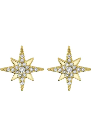 SNÖ of Sweden Stellaris Ear Accessories Jewellery Earrings Studs Gold