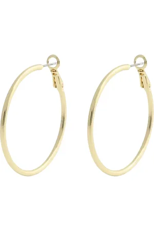 SNÖ of Sweden Amsterdam Small Ring Ear 40Mm Accessories Jewellery Earrings Hoops Gold