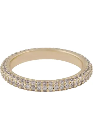 SNÖ of Sweden Liz Crystal Ring Ring Smykker Gold