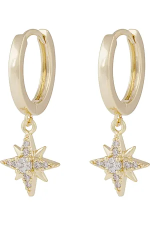 SNÖ of Sweden Stellaris Pendant Ring Ear Accessories Jewellery Earrings Hoops Gold
