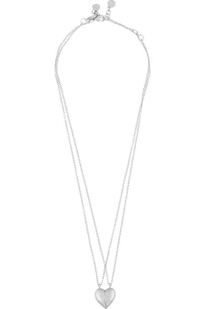 SNÖ of Sweden Lovely Share Neck 42 Accessories Jewellery Necklaces Dainty Necklaces Silver