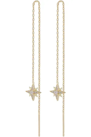 SNÖ of Sweden Stellaris Chain Ear Øredobber Smykker Gold