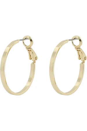 SNÖ of Sweden Moe Ring Ear 25Mm Accessories Jewellery Earrings Hoops Gold